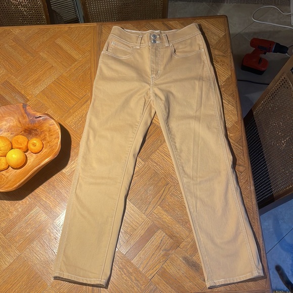 724 HIGH RISE STRAIGHT CROP WOMEN'S JEANS Size 27 Pants - Picture 4 of 7